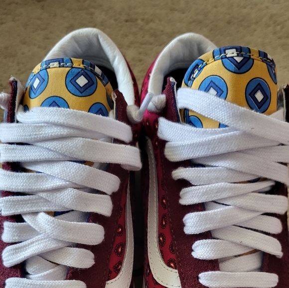 *SOLD* Mens Tie Print Mix Van's size-12 - Picture 4 of 7